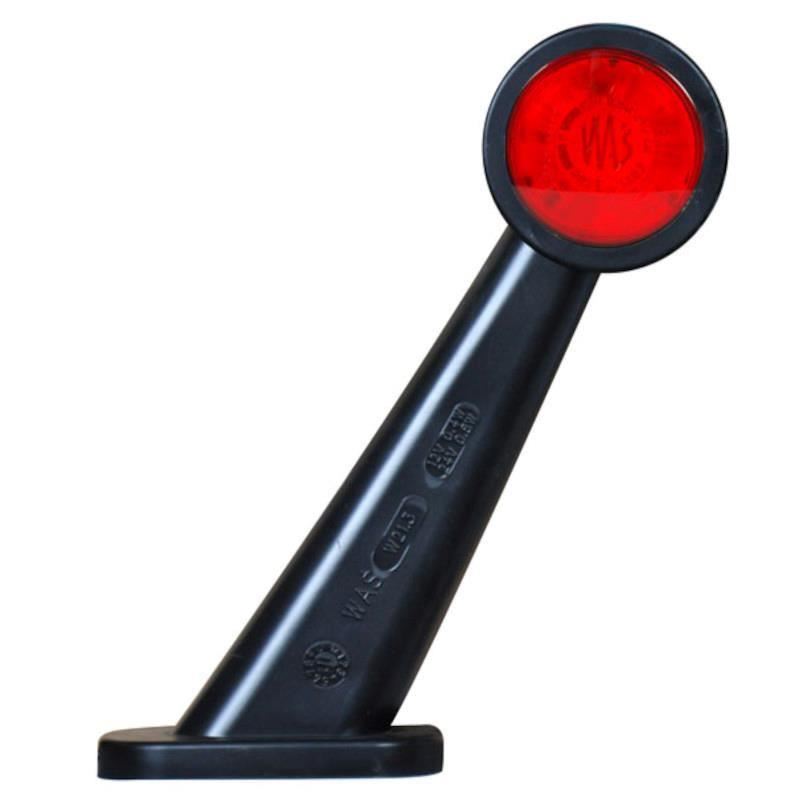 Lampa gabarit cu brat 187mm, oblic 45Â°, LED, AngelEye, stanga, W21.3W 497BCL Was