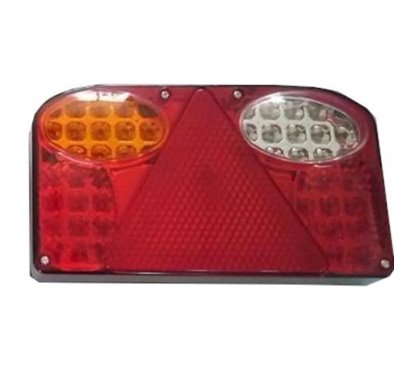 Lampa spate 235x135, 3 functii, cu triunghi, stanga, ZK117S