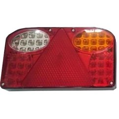 Lampa spate 235x135, 3 functii, cu triunghi, dreapta, ZK117D