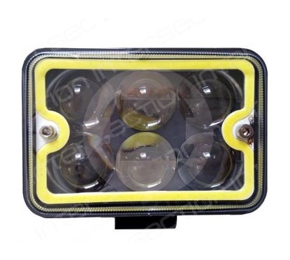 Proiector lucru 108x75, LED, 9-30V / 18W, cu lupa 4D si AngelEye WL18