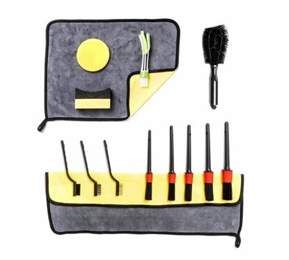 Set detailing auto, 14 piese, interior-exterior, 03100 Amio
