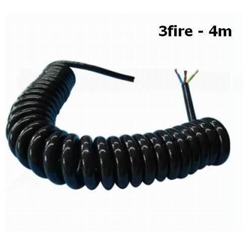 Cablu electric spiralat 3 fire 3x1.5, 4m, PS3/3x1.5/4m