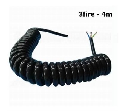 Cablu electric spiralat 3 fire 3x1.5, 4m, PS3/3x1.5/4m