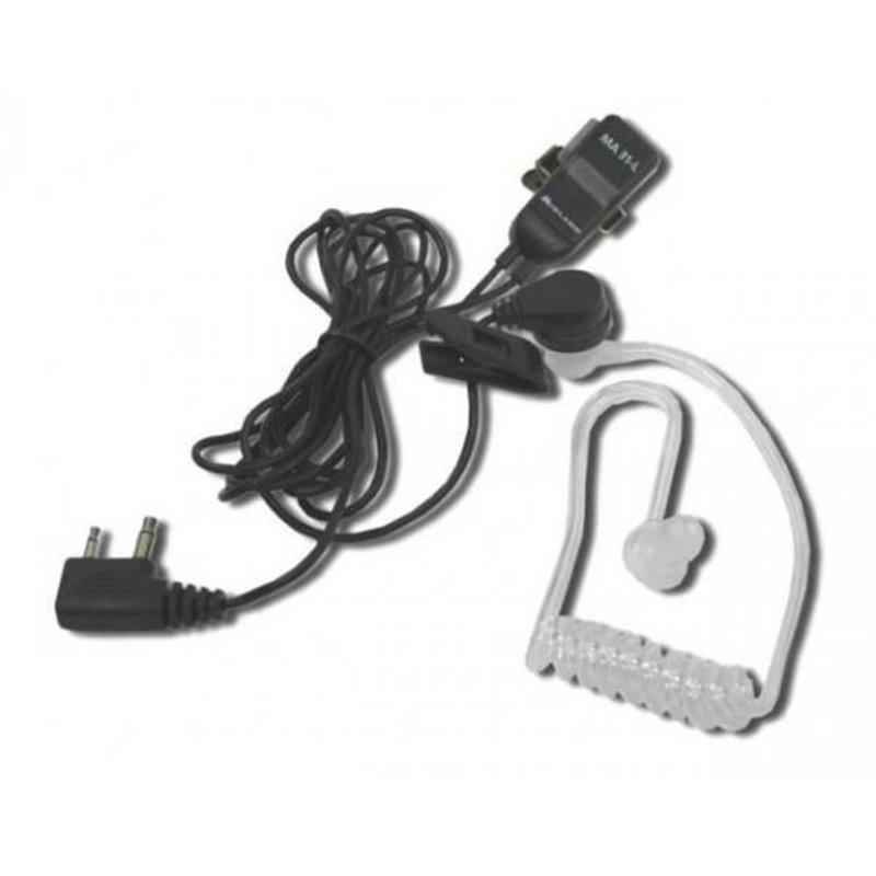 Casca si tub acustic MA31-LM, 2 pini cu PTT pentru statii portbagaj