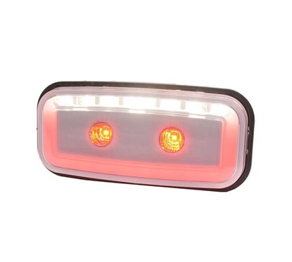 Lampa ceata si mers inapoi cu pozitie tip NEON, 117x56, LED, Lampdemia W225 1481 R AR F Was