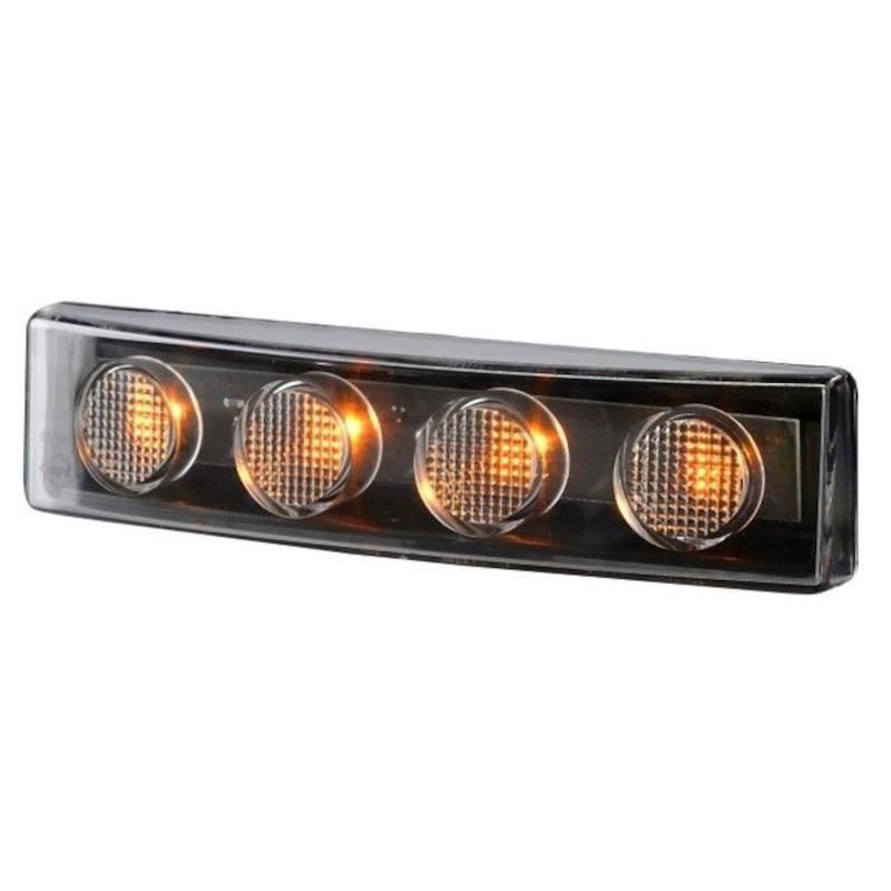 Lampa gabarit 180x45, LED, galbena , Scania 4&R, LD746 Horpol