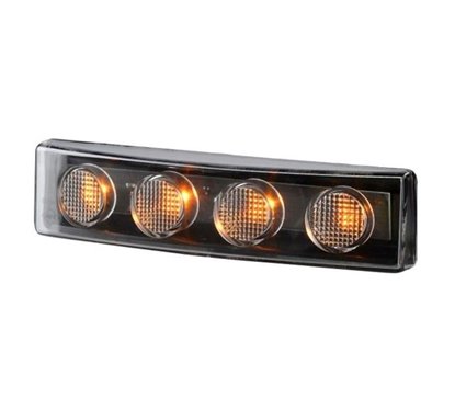 Lampa gabarit 180x45, LED, galbena , Scania 4&R, LD746 Horpol