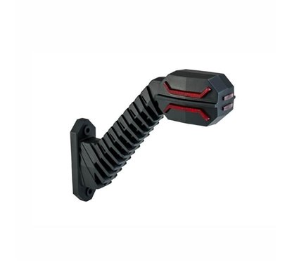 Lampa gabarit cu brat oblic 45°, 200mm, LED, 3 functii, dreapta, Dragon Light, HOR134 LD2995 Horpol