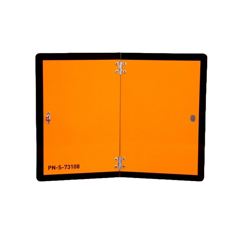 Placa ADR neutra pliabila pe verticala cu margine cauciucata, 40x30, TWY010/R