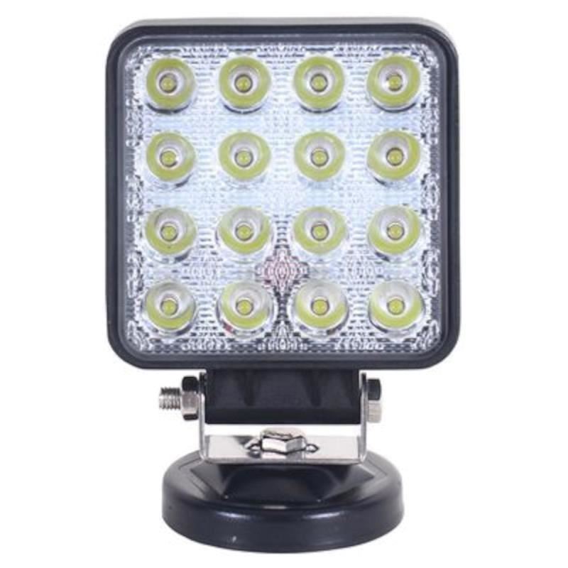 Proiector lucru 105x105, LED, 10-30V / 48W, 3120lm, spot, 8SQ