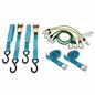 Set 8 chingi fixare marfa si elastice, 4 modele, TUV, 02270 Compass