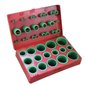 Set oringuri cutie rosie silicon verzi 420 buc GREEN O-ring A43