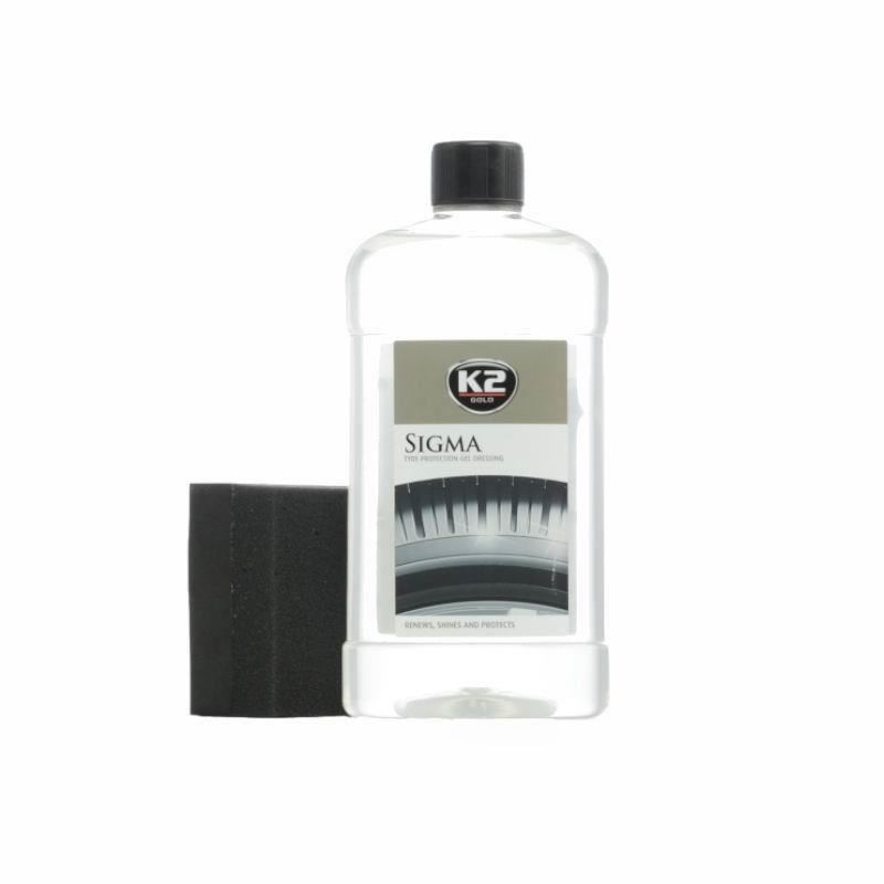 Solutie lustruit anvelope cu burete, 500ml, SIGMA G157 K2