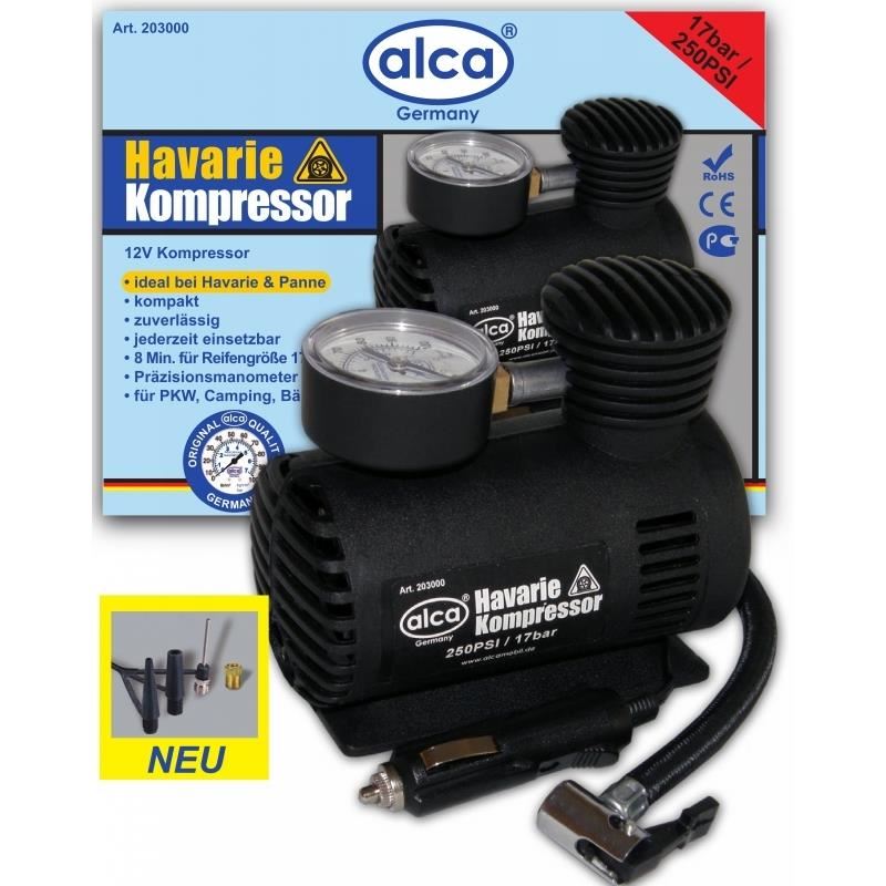 Compresor aer 12V, 17bar "Havarie Kompres" 203.00 Alca