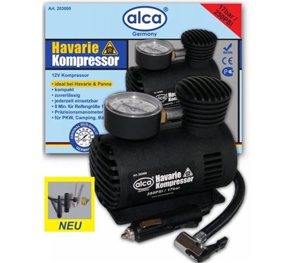 Compresor aer 12V, 17bar "Havarie Kompres" 203.00 Alca