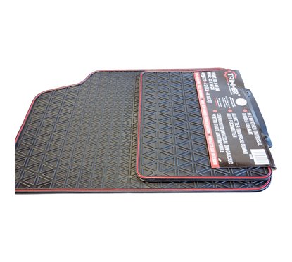 Covorase univesale, dunga rosie REDLINE, cauciuc natural, cal1, 68x48cm, Trimmer Tr500