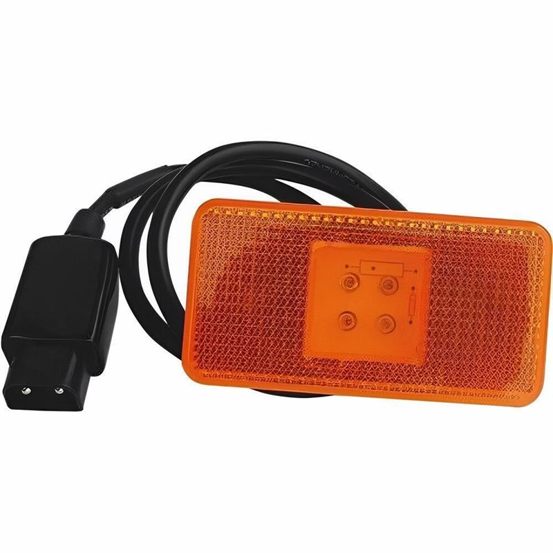 Lampa gabarit 103x55, 4 LED-uri, incastrabila cu cablu si mufa, Scania, OEM 1471599, L2242 TruckLed