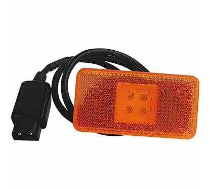 Lampa gabarit 103x55, 4 LED-uri, incastrabila cu cablu si mufa, Scania, OEM 1471599, L2242 TruckLed