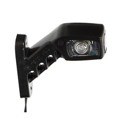 Lampa gabarit cu brat oblic 45°, 135mm, LED, dreapta, 12-24V, W49 241P Was 
