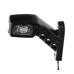 Lampa gabarit cu brat oblic 45°, 135mm, LED, stanga, 12-24V, W49 241L Was 