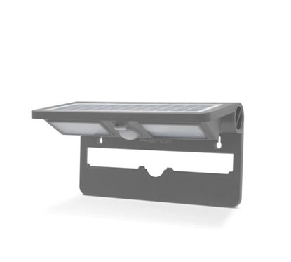 Lampa solara perete cu senzor miscare si lumina, 24 LED-uri, 55270GY