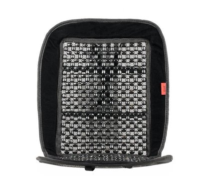 Perna scaun husa cu bile si margine de plus neagra, 1 bucata, Velvet Comfort 709.10 Heyner