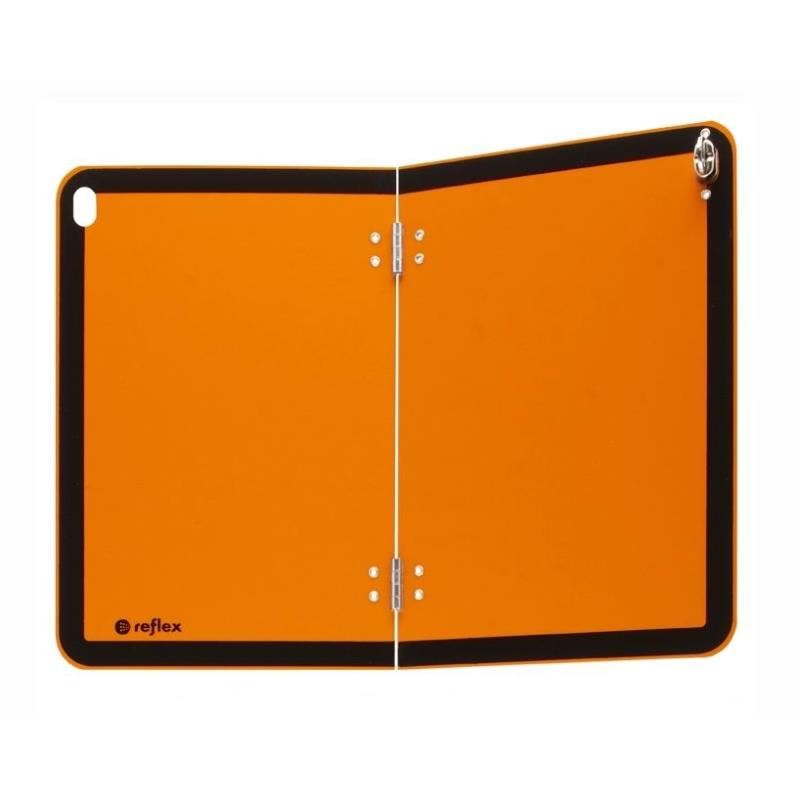 Placa ADR neutra pliabila pe verticala reflectorizanta 40x30cm 6001/P/L Reflex