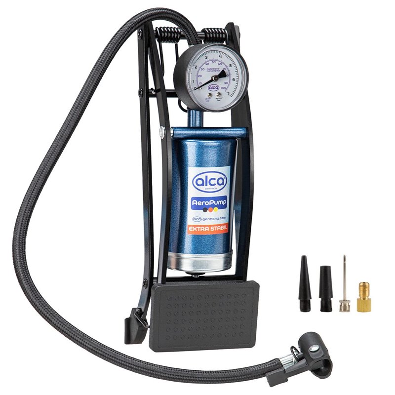 Pompa aer picior, 1 cilindru mare, 7 bar, 100psi, High Power 201.00 Alca