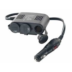 Stecher 3 prize 12V cu fir si USB Heavy Duty 58605 Carmotion