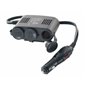Stecher 3 prize 12V cu fir si USB Heavy Duty 58605 Carmotion Stecher 3 prize 12V cu fir si USB Heavy Duty 58605 Carmotion