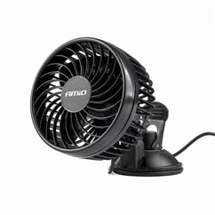 Ventilator 24V, fi12cm, 6W, prindere ventuza, 2 viteze, PRO Series, 03002 Amio