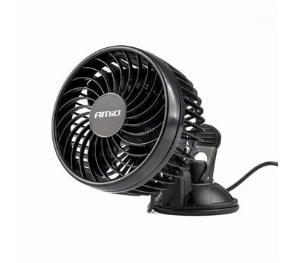 Ventilator 24V, fi12cm, 6W, prindere ventuza, 2 viteze, PRO Series, 03002 Amio