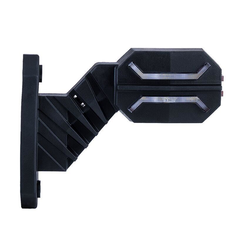 Lampa gabarit cu brat oblic 45Â°, 135mm, 16LED-uri, 3 functii, dreapta, Dragon, Hor134, LD3064 Horpol