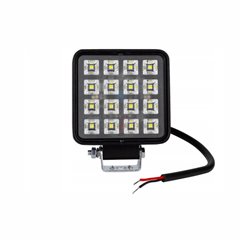 Proiector lucru 90x90, LED, 12-24V, 15W, 1844lm, flood, cu intrerupator, L0154 TruckLed