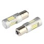 Set 2 becuri stop frana 52 LED-uri, 12-24V, P21/5W, BAY15d, CanBus cu lupa 58945 Vision