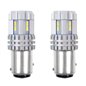 Set 2 becuri stop frana LED 12-24V P21/5W, BAY15d, Canbus, 02450 Amio