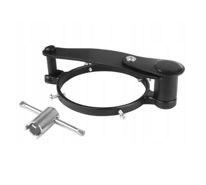 Antifurt buson rezervor camion fi80, plat, cu cheie trident, slide, Zab004 Hico