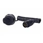Cablu spiralat cu priza si fisa 7 pini, 12V, cu cablu de 1.8m TKBL 0671 Horpol