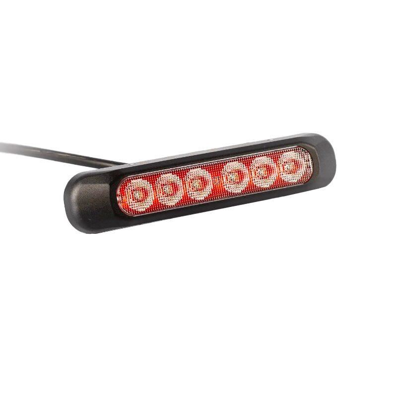 Lampa ceata, 132x28mm, Slim cu 6 LED-uri, 12/24V, prindere 2 suruburi, FT- 332 Fristom Lampa ceata, 132x28mm, Slim cu 6 LED-uri, 12/24V, prindere 2 suruburi, FT- 332 Fristom