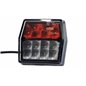 Lampa semnalizare cu pozitie, cu 6 LED-uri, 99.6x93, patrata, FT-225 Fristom Lampa semnalizare cu pozitie, cu 6 LED-uri, 99.6x93, patrata, FT-225 Fristom