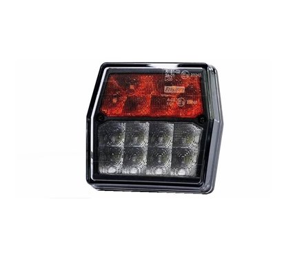 Lampa semnalizare cu pozitie, cu LED, 99.6x93, mufa FT-225 Bajonet Fristom