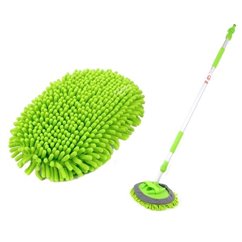 Perie spalat telescopica 98-168cm, cu franjuri Chenille 02397 Amio 