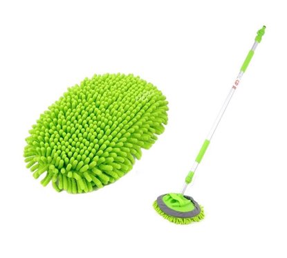 Perie spalat telescopica 98-168cm, cu franjuri Chenille 02397 Amio 