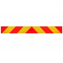 Placa reflectorizanta lunga, cap tractor, in dungi 1130x130mm 4000UKN Reflex