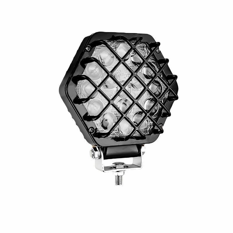 Proiector lucru 138x120, 16 LED-uri, 10-30V, 48W, 3400lm, cu grilaj, TT.13248S Proiector lucru 138x120, 16 LED-uri, 10-30V, 48W, 3400lm, cu grilaj, TT.13248S