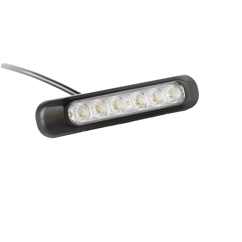 Lampa semnalizare cu pozitie, 132x28mm, 6 LED-uri, 12-24V, FT-331 Fristom