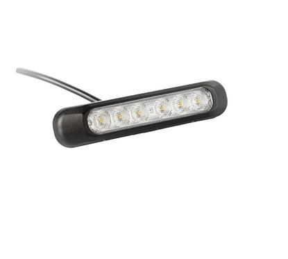 Lampa semnalizare cu pozitie, 132x28mm, 6 LED-uri, 12-24V, FT-331 Fristom