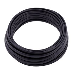 Rola ornament bandou, 8mm x 20m, neagra, profil U, 63779 Carmotion 