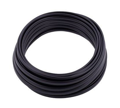 Rola ornament bandou, 8mm x 20m, neagra, profil U, 63779 Carmotion 