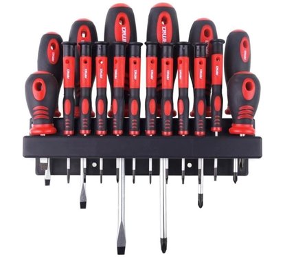 Set 18 surubelnite cu suport 02411 Amio